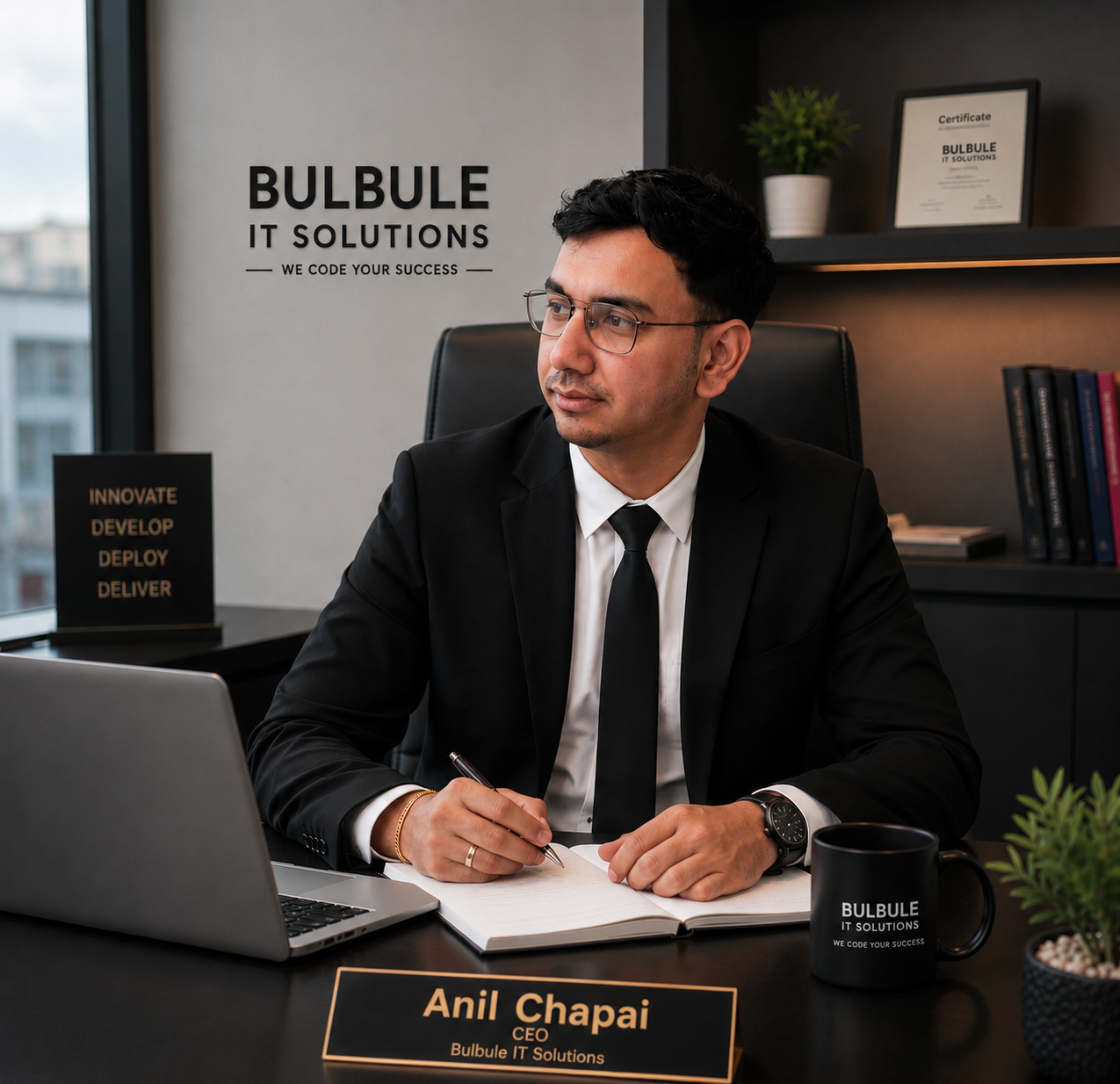 Anil Chapai — CEO & Co-Founder, Bulbule IT Solutions
