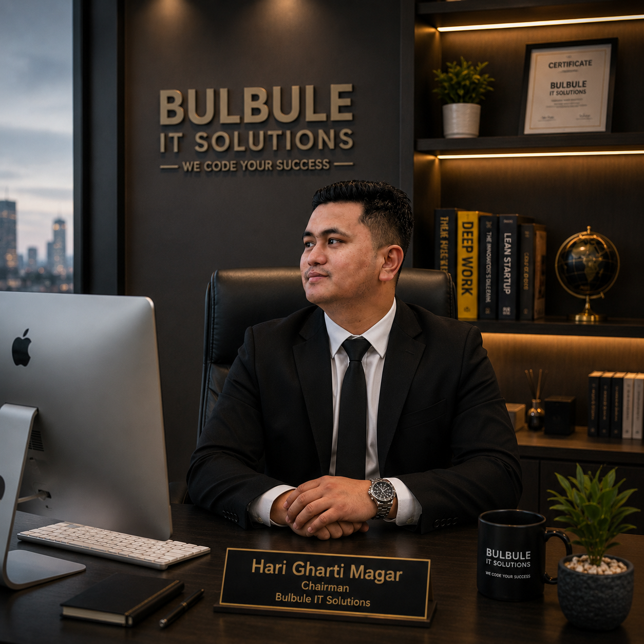Hari Gharti Magar — Chairman & Co-Founder, Bulbule IT Solutions